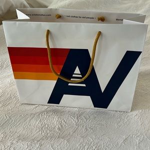 Medium aviator nation shopping bag